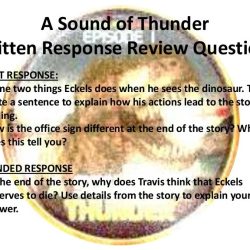 A sound of thunder questions and answers pdf